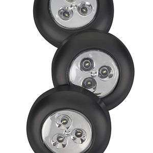 10 Pack: LED Wireless Stick-On Multipurpose Touch Lamps - Ships Next Day!