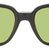 TOM FORD Raphael Black/Green Rectangular Sunglasses (T492 01N 52MM)
